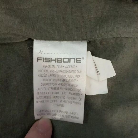 Fishbone Jacket Size Small - Picture 12 of 12